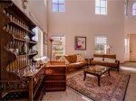 Condo 114 in El Dorado Ranch San Felipe, Rental condominium - living room sofa